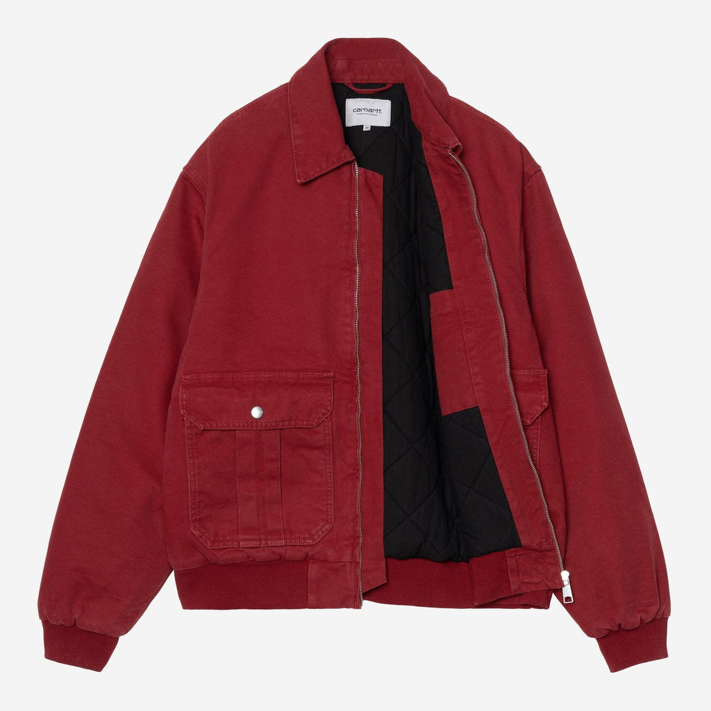 Carhartt WIP Mens Stanton Jacket | Scarlet