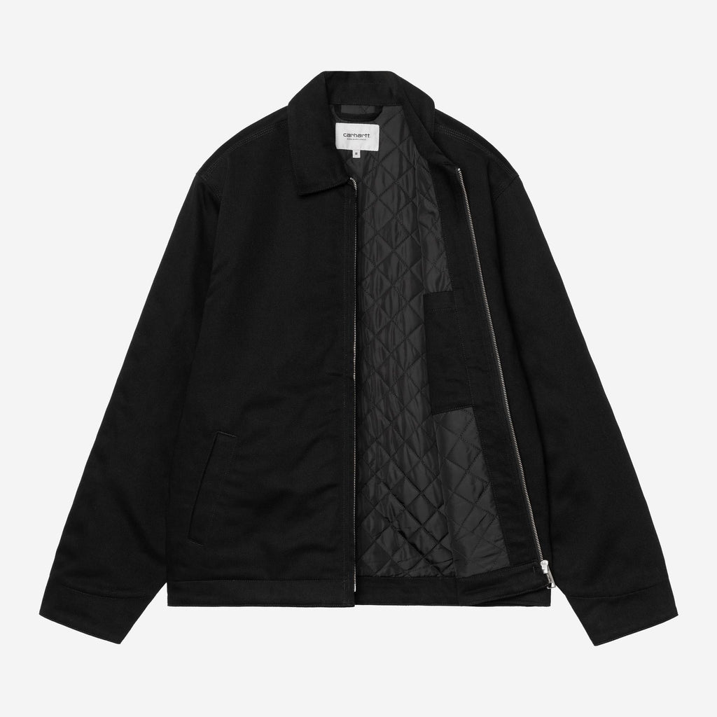 Carhartt WIP Mens Module Script Jacket | Black / White