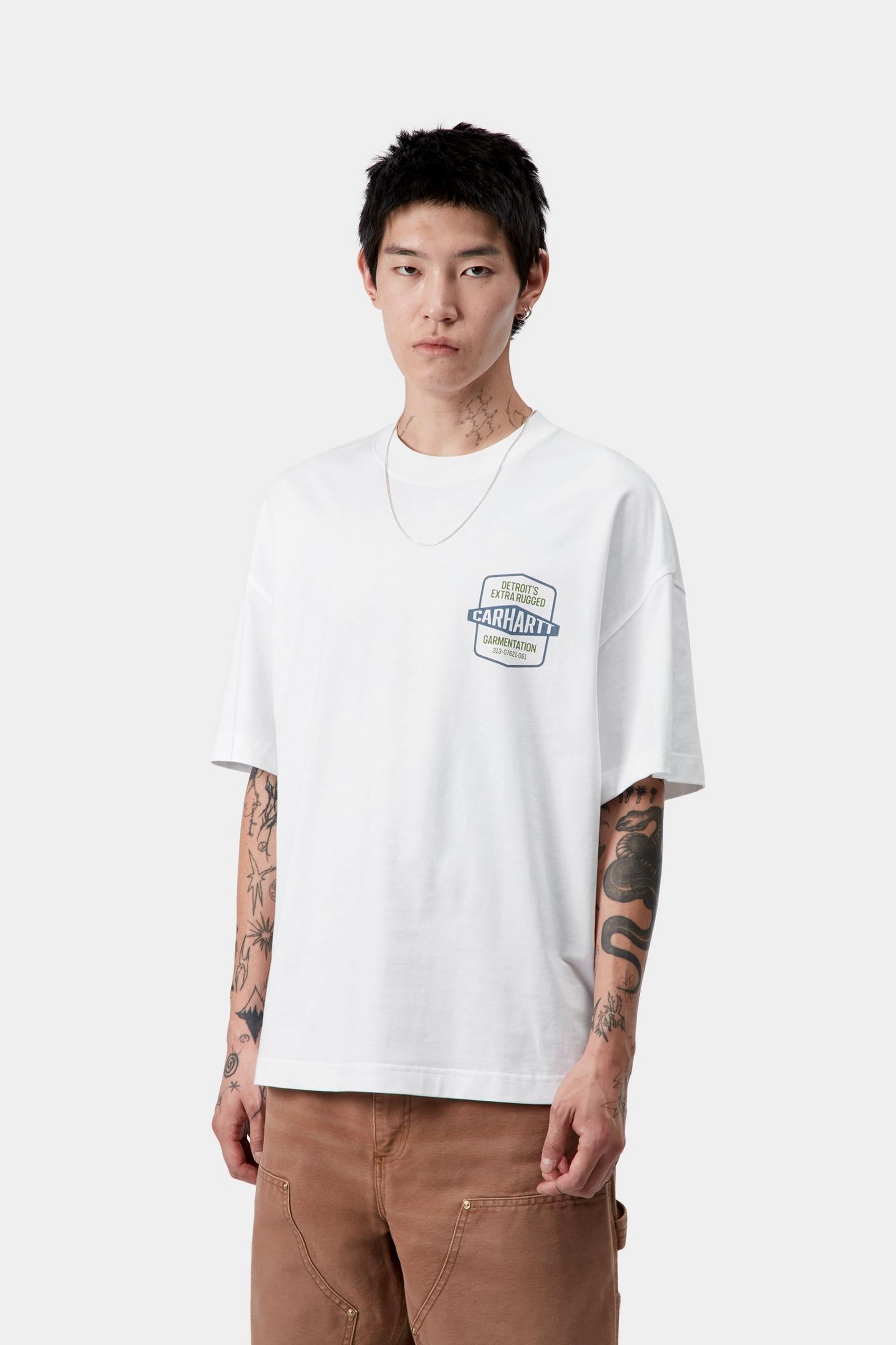 Carhartt WIP Mens Networks T-Shirt | White