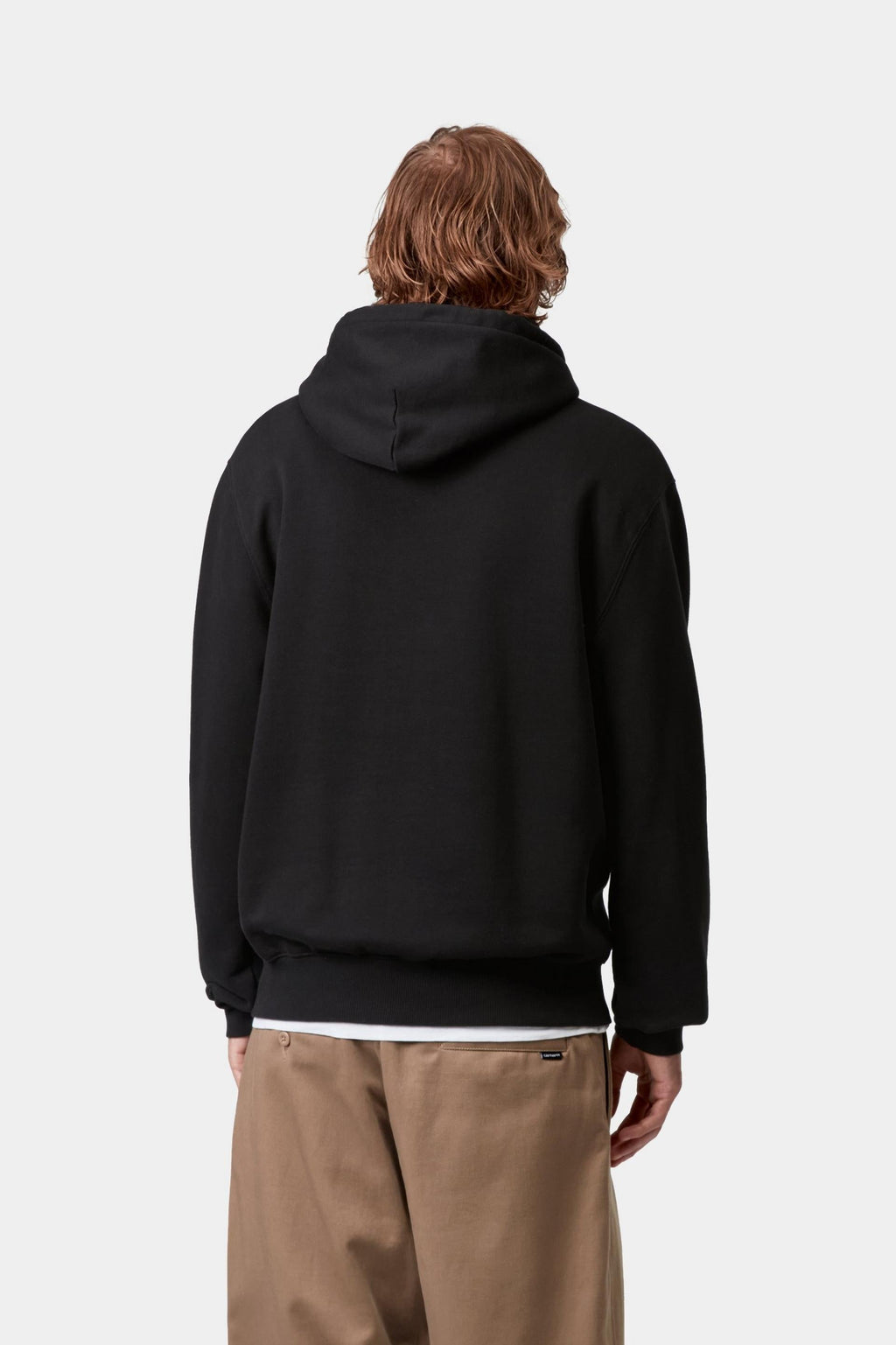 Carhartt WIP Mens Wild Dog Sweat Hoodie | Black