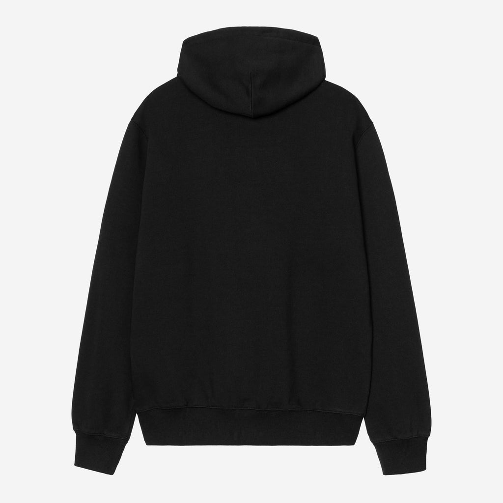 Carhartt WIP Mens Wild Dog Sweat Hoodie | Black