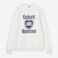 Carhartt WIP Mens Schooling Sweat Top | Ash Heather