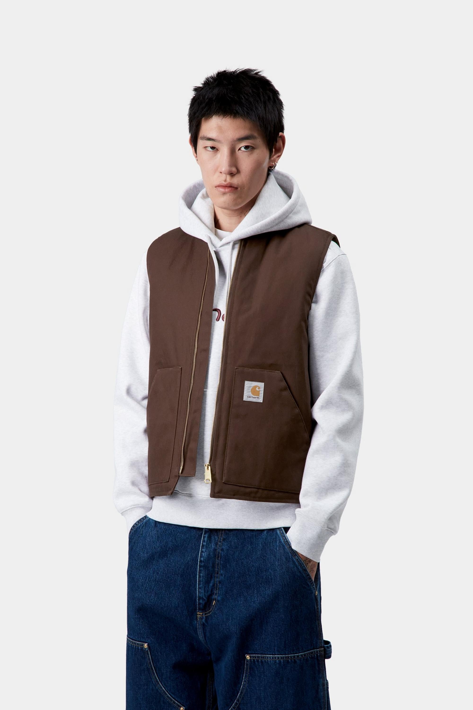 Carhartt WIP Mens Classic Vest | Tobacco Rigid