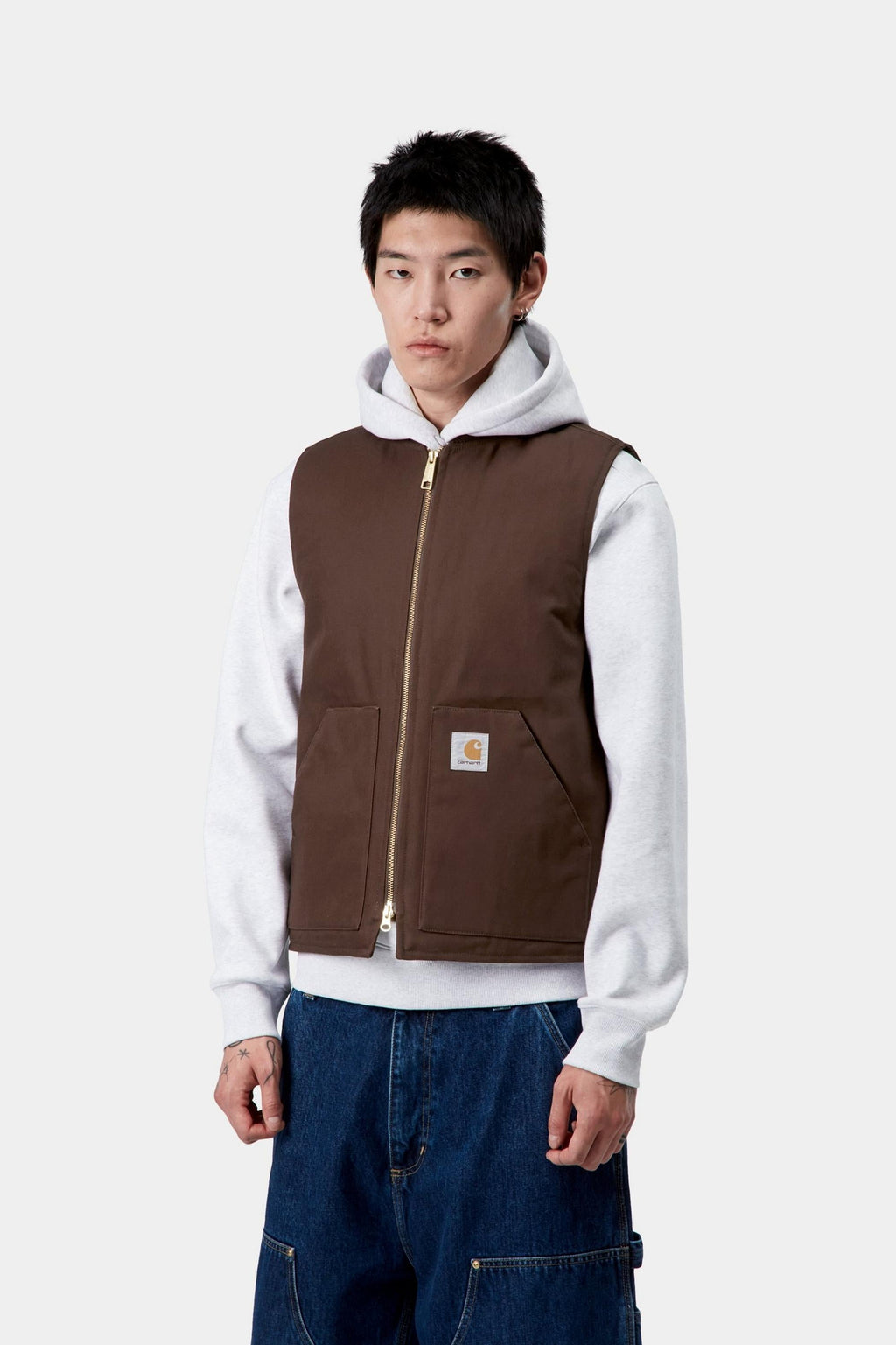 Carhartt WIP Mens Classic Vest | Tobacco Rigid