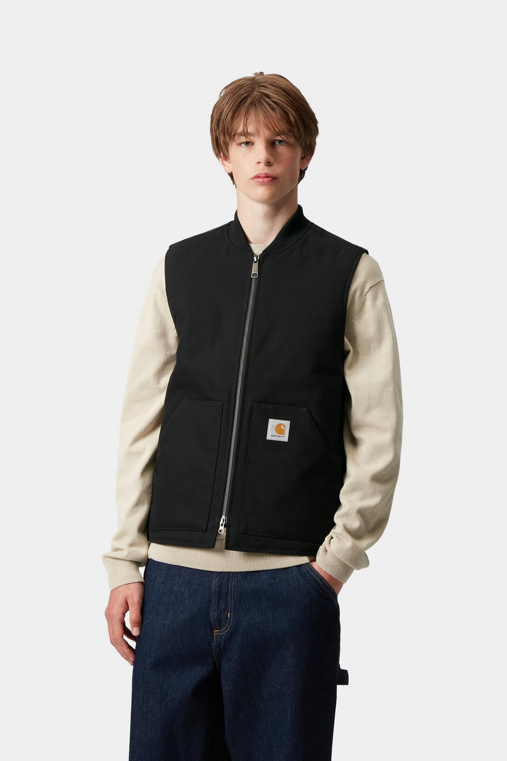 Carhartt WIP Mens Classic Vest | Black Rigid