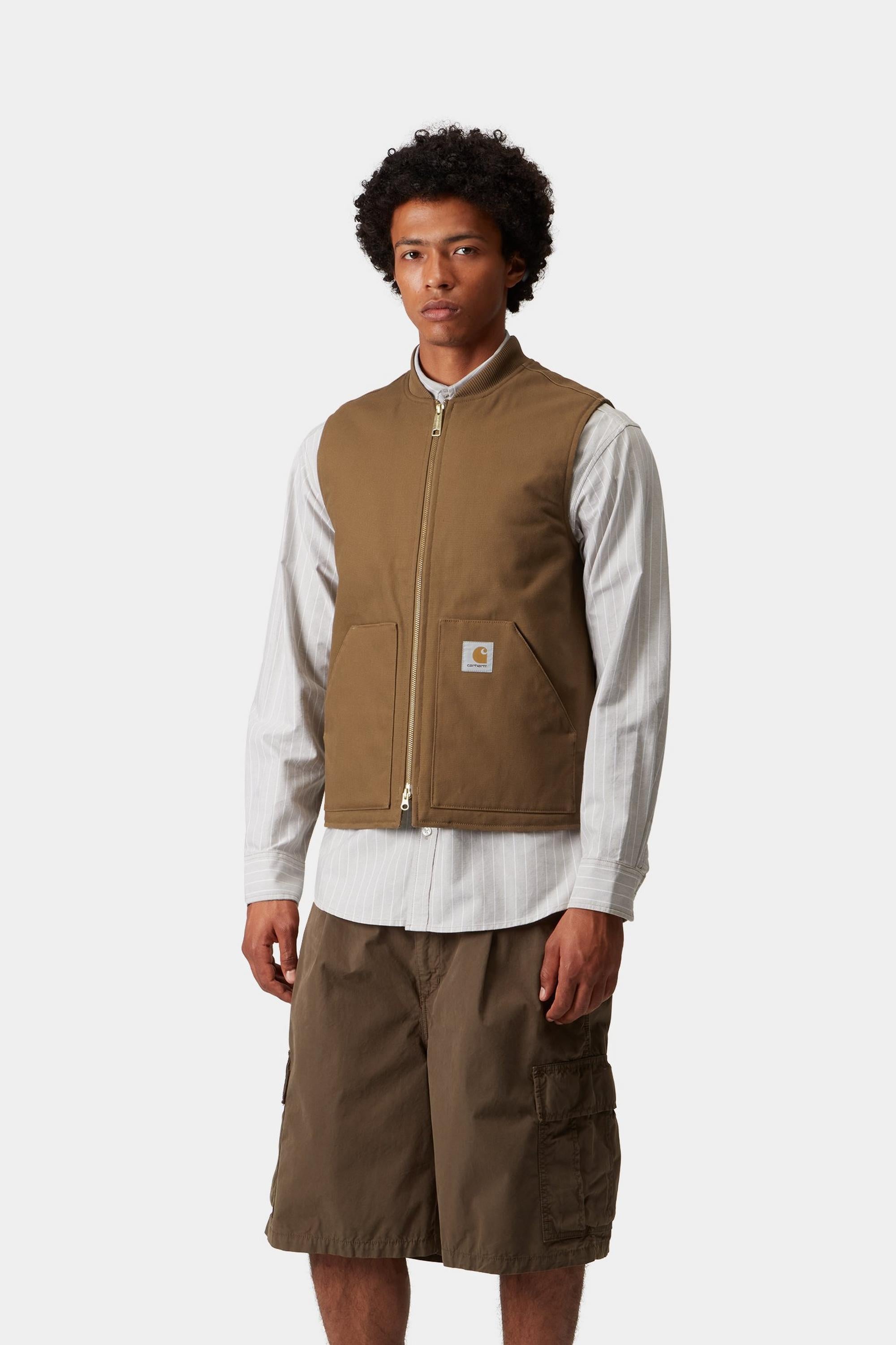 Carhartt WIP Mens Classic Vest | Hamilton Brown Rigid