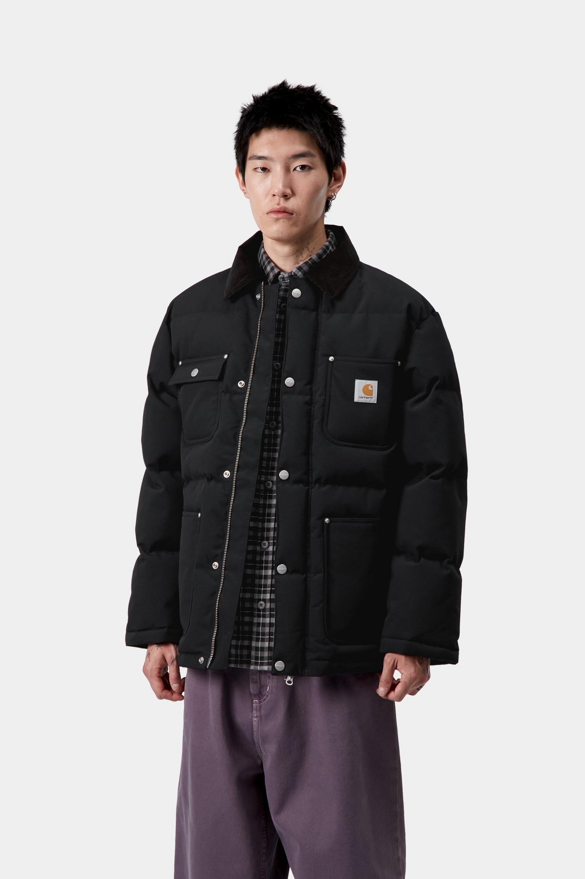 Carhartt WIP Mens Rayler Jacket | Black / Black