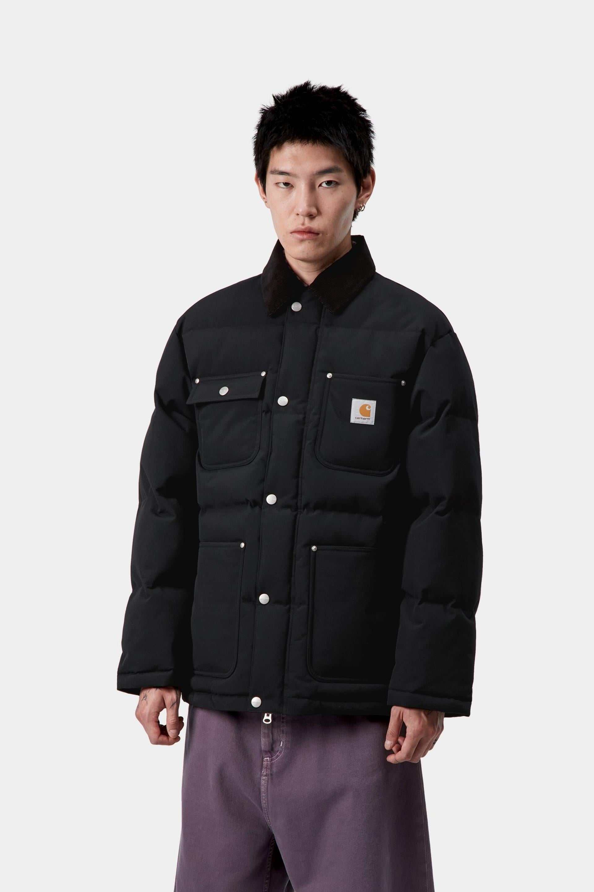 Carhartt WIP Mens Rayler Jacket | Black / Black