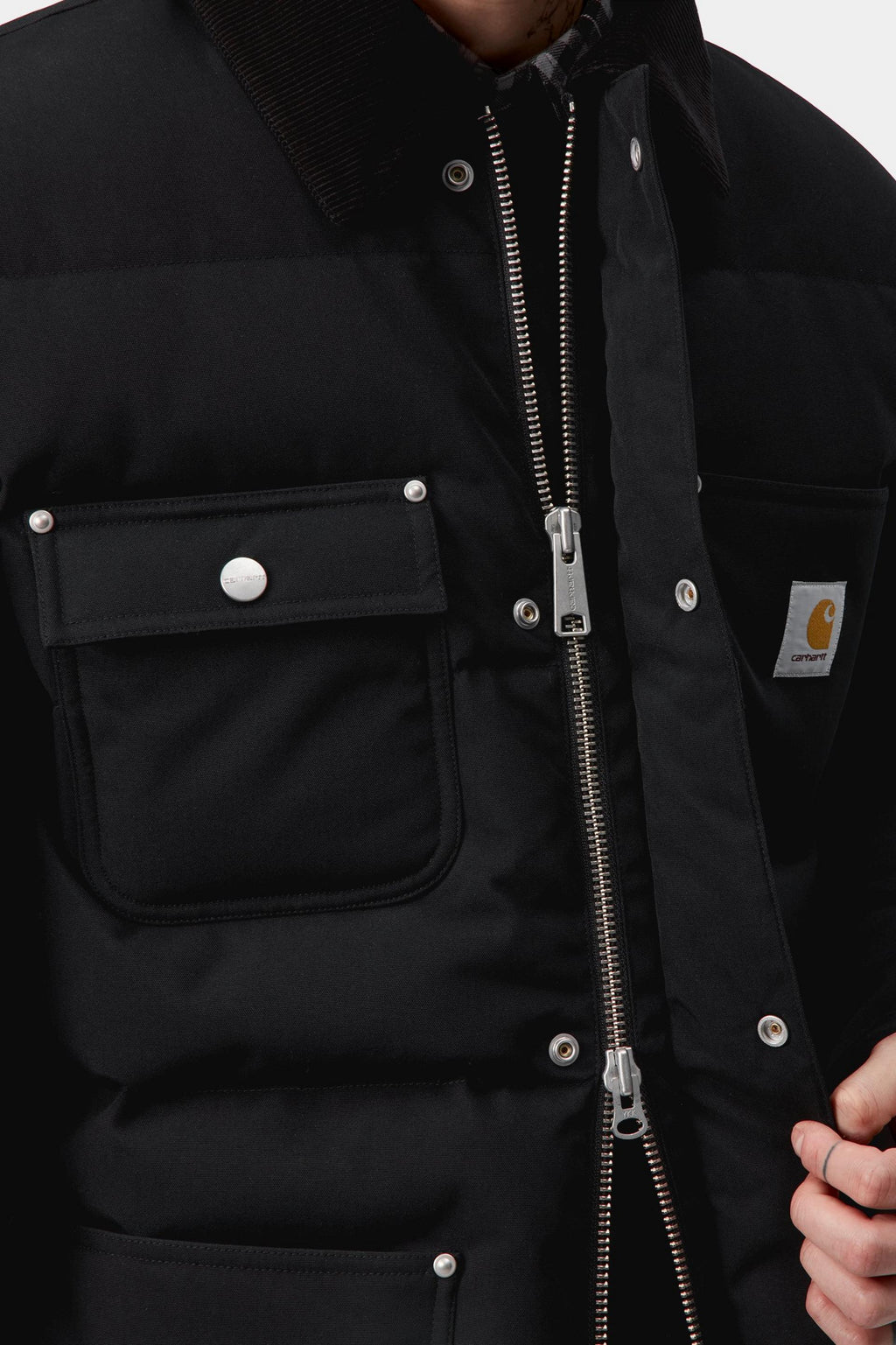 Carhartt WIP Mens Rayler Jacket | Black / Black