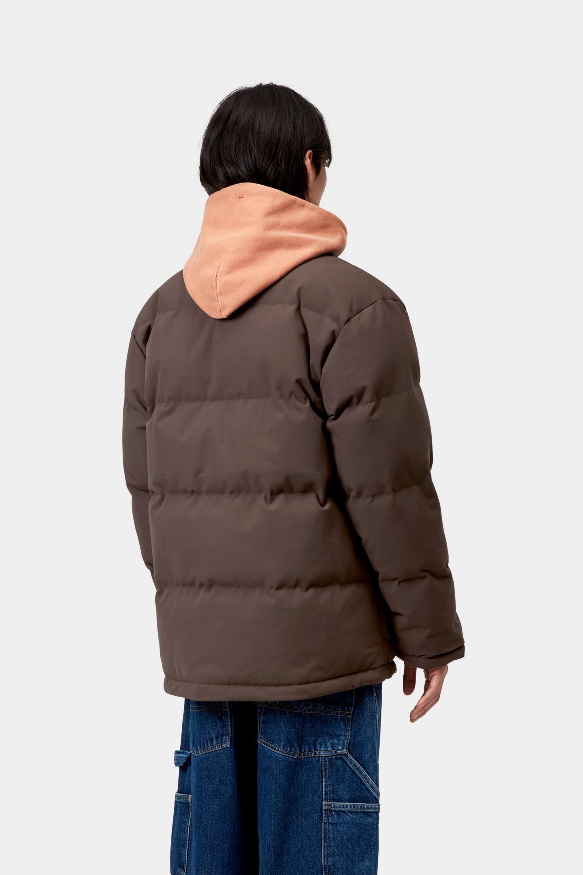 Carhartt WIP Mens Rayler Jacket | Tobacco / Black