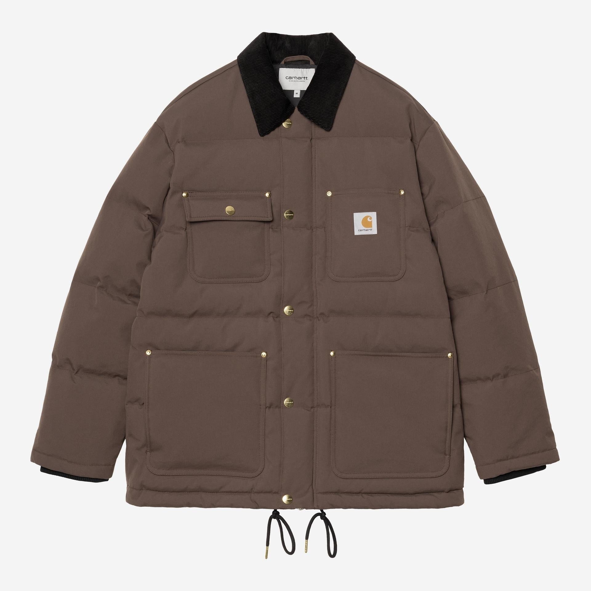 Carhartt WIP Mens Rayler Jacket | Tobacco / Black