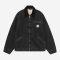 Carhartt WIP Mens OG Detroit Maitland Denim Jacket | Black / Black