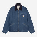 Carhartt WIP Mens OG Detroit Maitland Denim Jacket | Blue / Dark Navy
