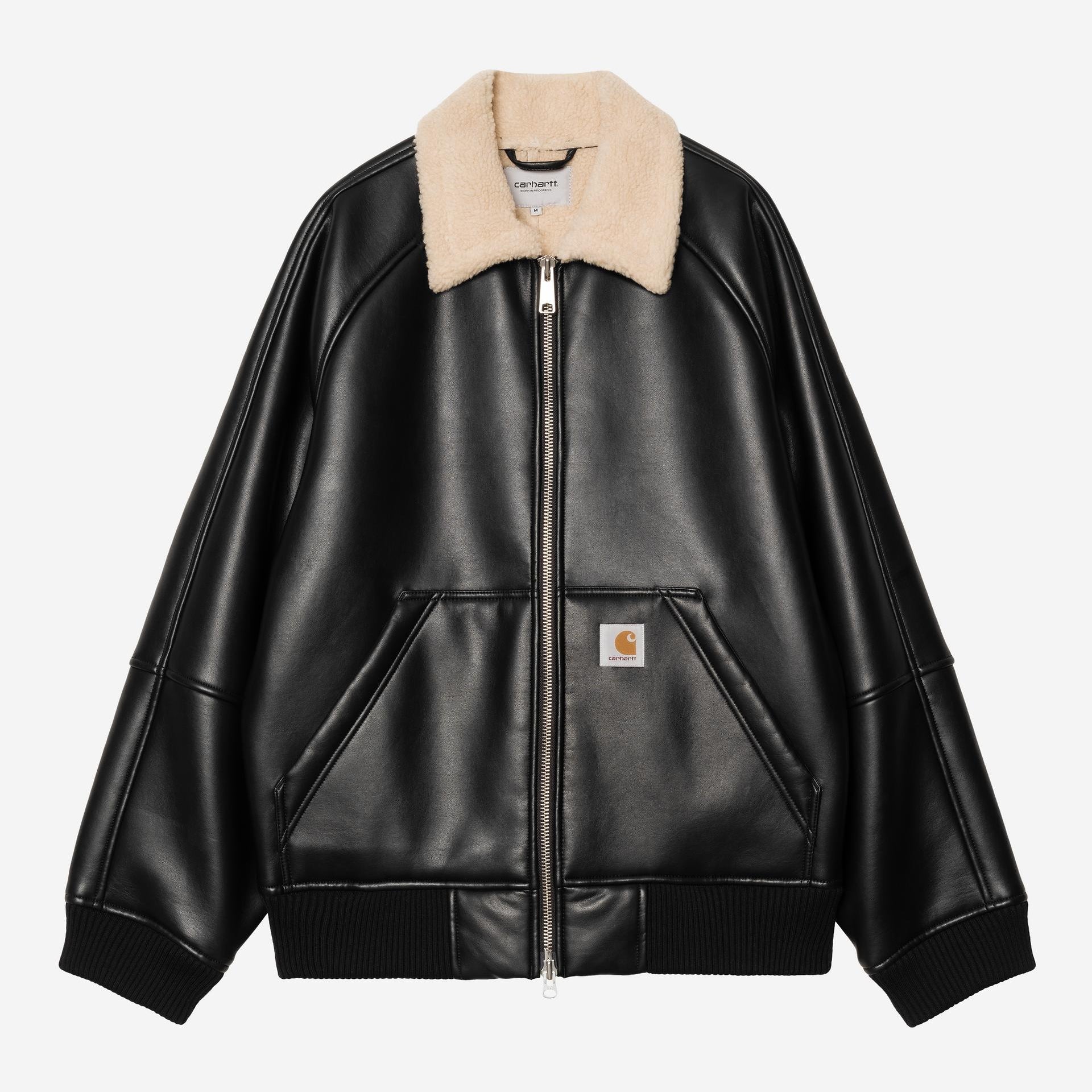 Carhartt WIP Mens Shepton Jacket | Black / Natural