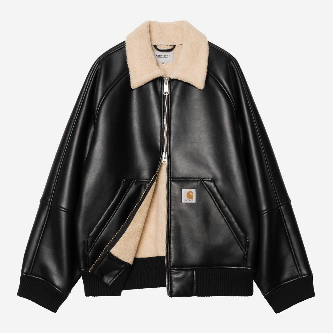 Carhartt WIP Mens Shepton Jacket | Black / Natural
