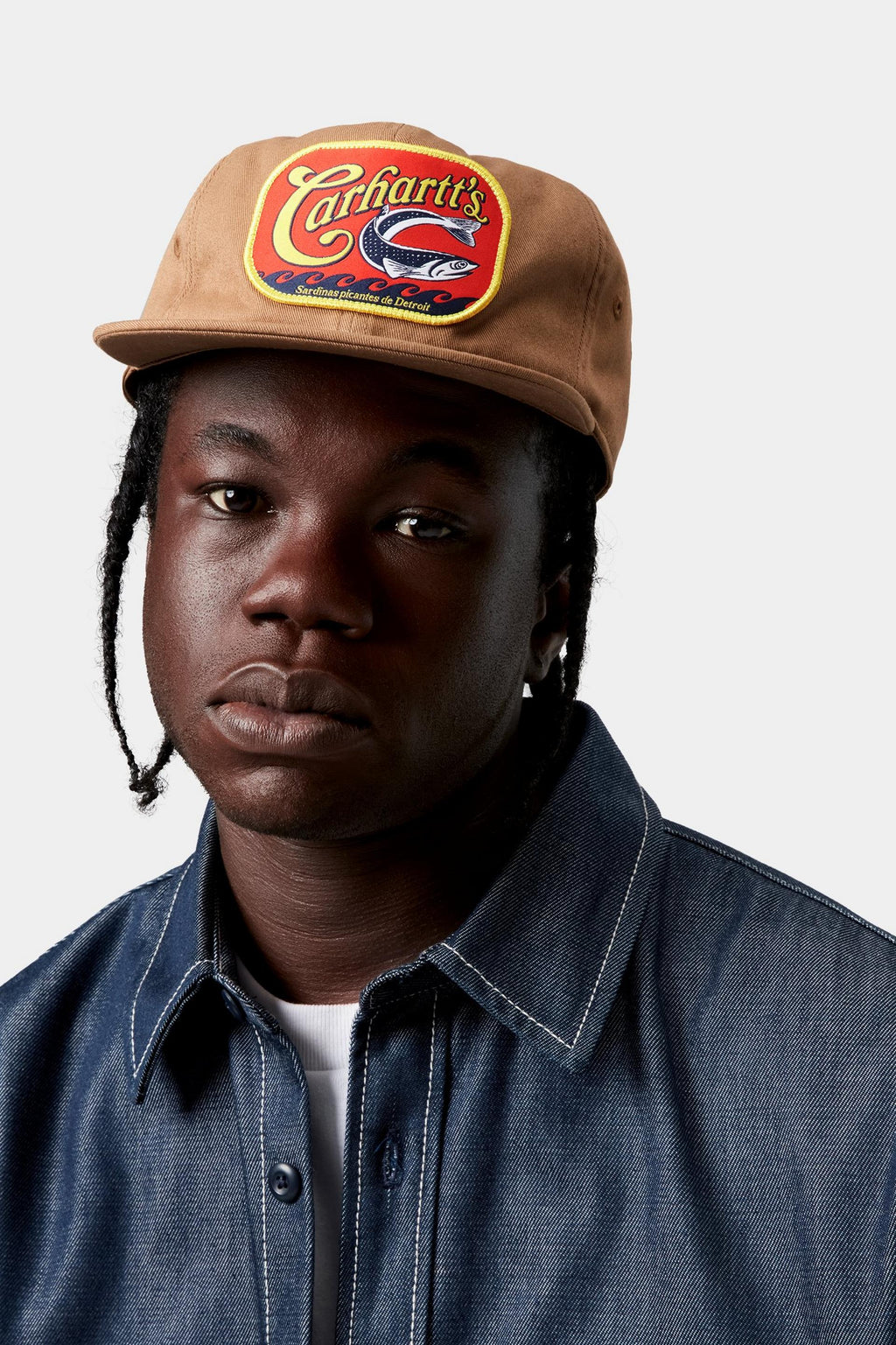 Carhartt WIP Unisex Sardinas Cap | Hamilton Brown