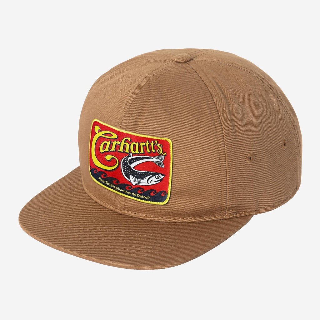 Carhartt WIP Unisex Sardinas Cap | Hamilton Brown