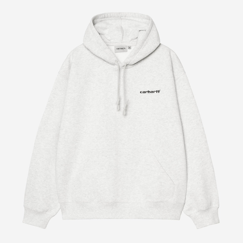 Carhartt WIP Mens Caps Hoodie | Ash Heather