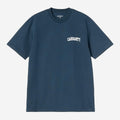Carhartt WIP Mens University Script T-Shirt | Blue River