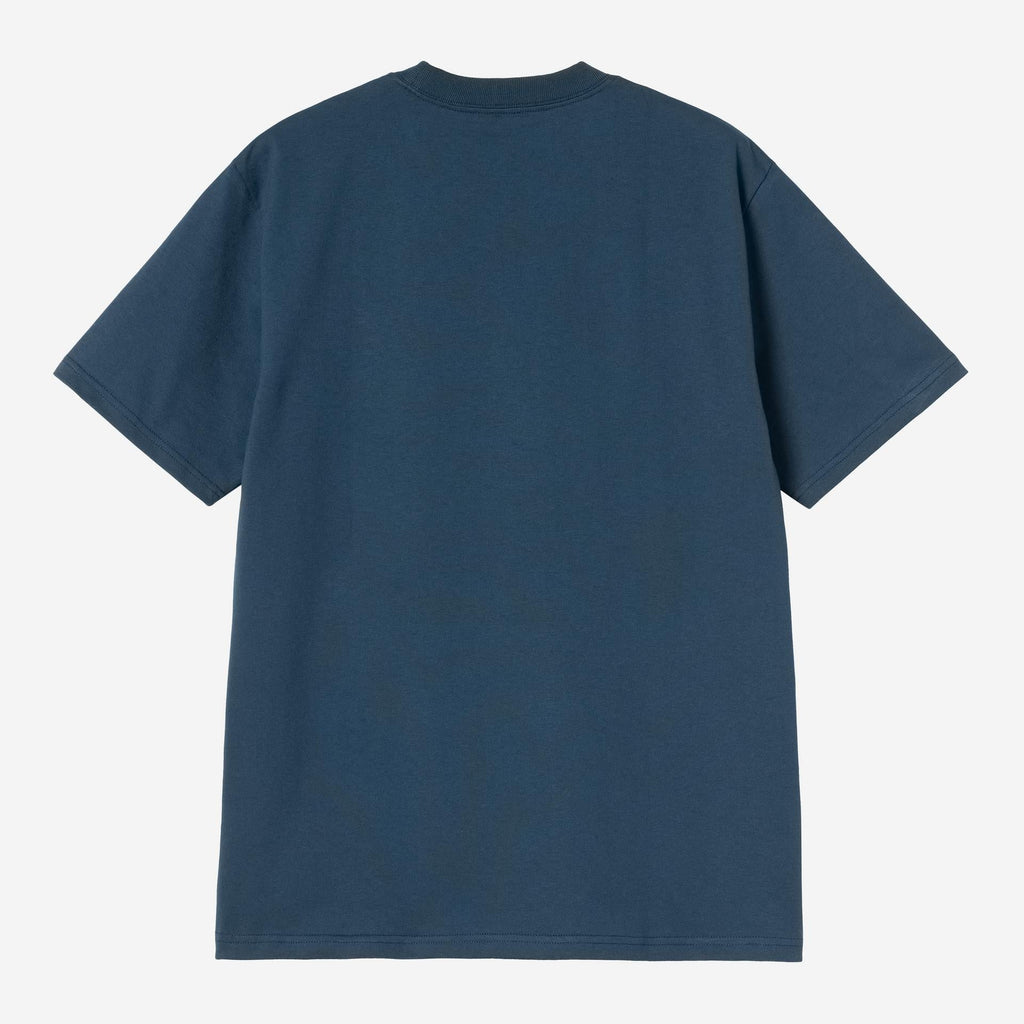 Carhartt WIP Mens University Script T-Shirt | Blue River