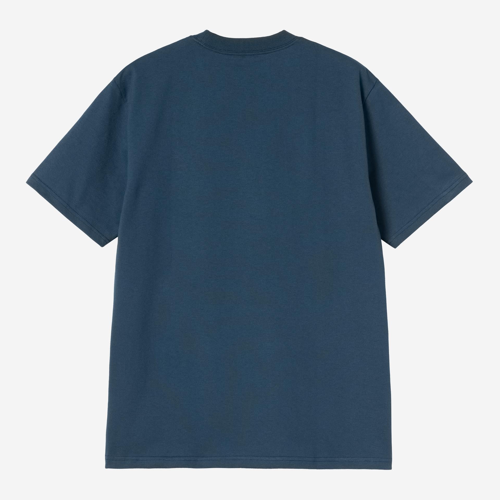 Carhartt WIP Mens University Script T-Shirt | Blue River