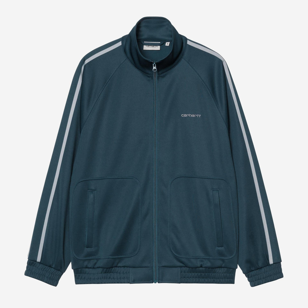 Carhartt WIP Mens Bolar Sweat Jacket | Blue River / Mirror