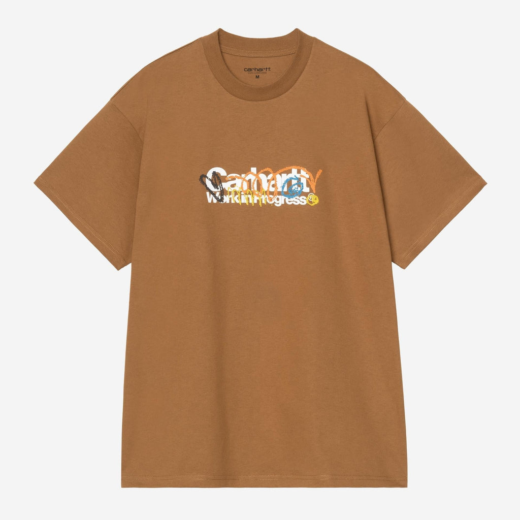 Carhartt WIP Mens Primary T-Shirt | Hamilton Brown
