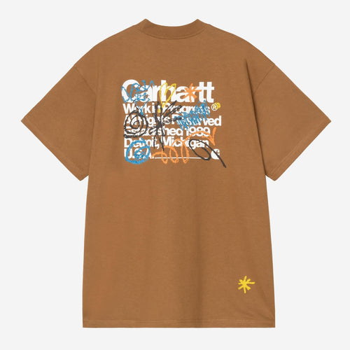 Carhartt WIP Mens Primary T-Shirt | Hamilton Brown