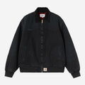 Carhartt WIP Mens OG Santa Fe Jacket | Black Grind Wash
