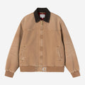 Carhartt WIP Mens OG Santa Fe Jacket | Hamilton Brown Grind Wash
