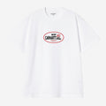 Carhartt WIP Mens Harlequin BBQ T-Shirt | White