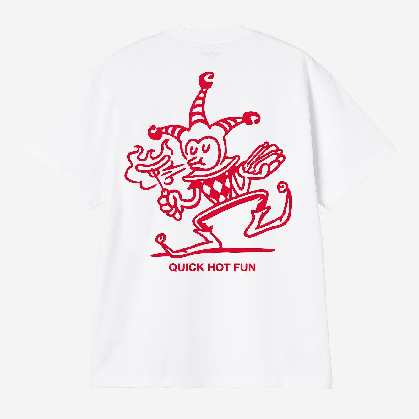 Carhartt WIP Mens Harlequin BBQ T-Shirt | White