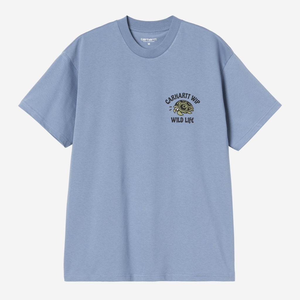 Carhartt WIP Mens Wild Life T-Shirt | Gentle Blue