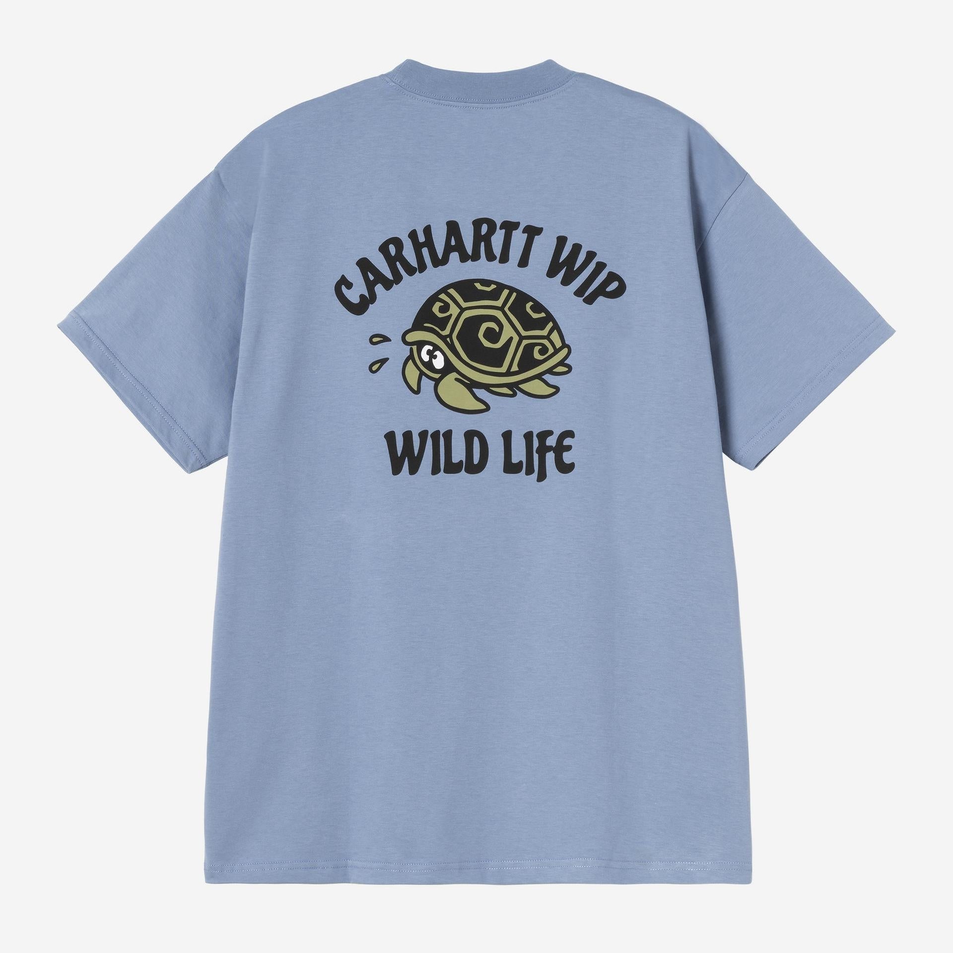 Carhartt WIP Mens Wild Life T-Shirt | Gentle Blue