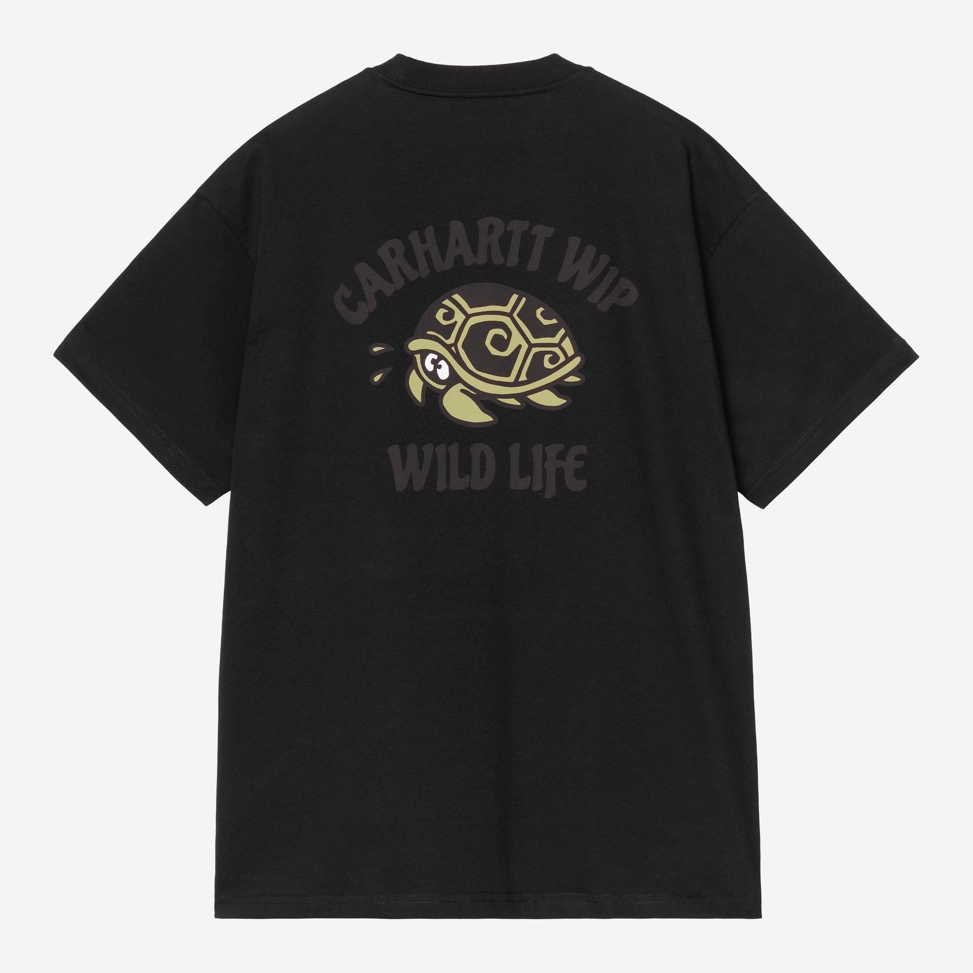 Carhartt WIP Mens Wild Life T-Shirt | Black