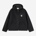 Carhartt WIP Mens Cleveland Jacket | Black Stone Washed