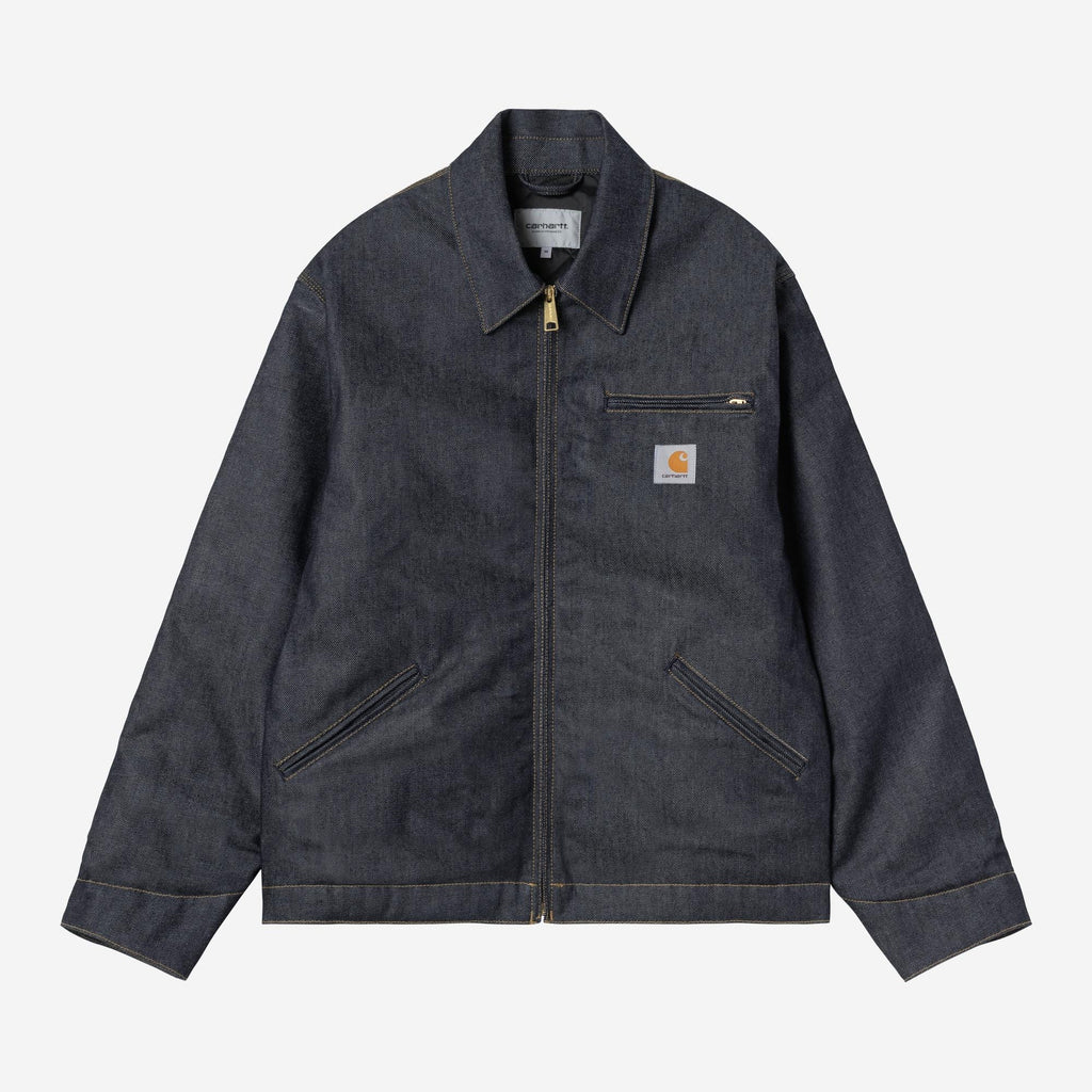 Carhartt WIP Mens OG Detroit Bradenton Denim Jacket | Blue