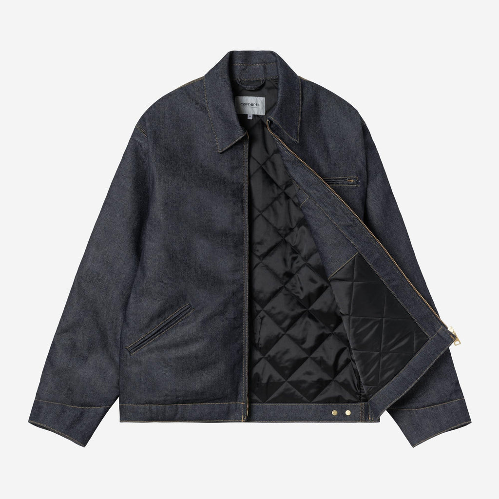 Carhartt WIP Mens OG Detroit Bradenton Denim Jacket | Blue