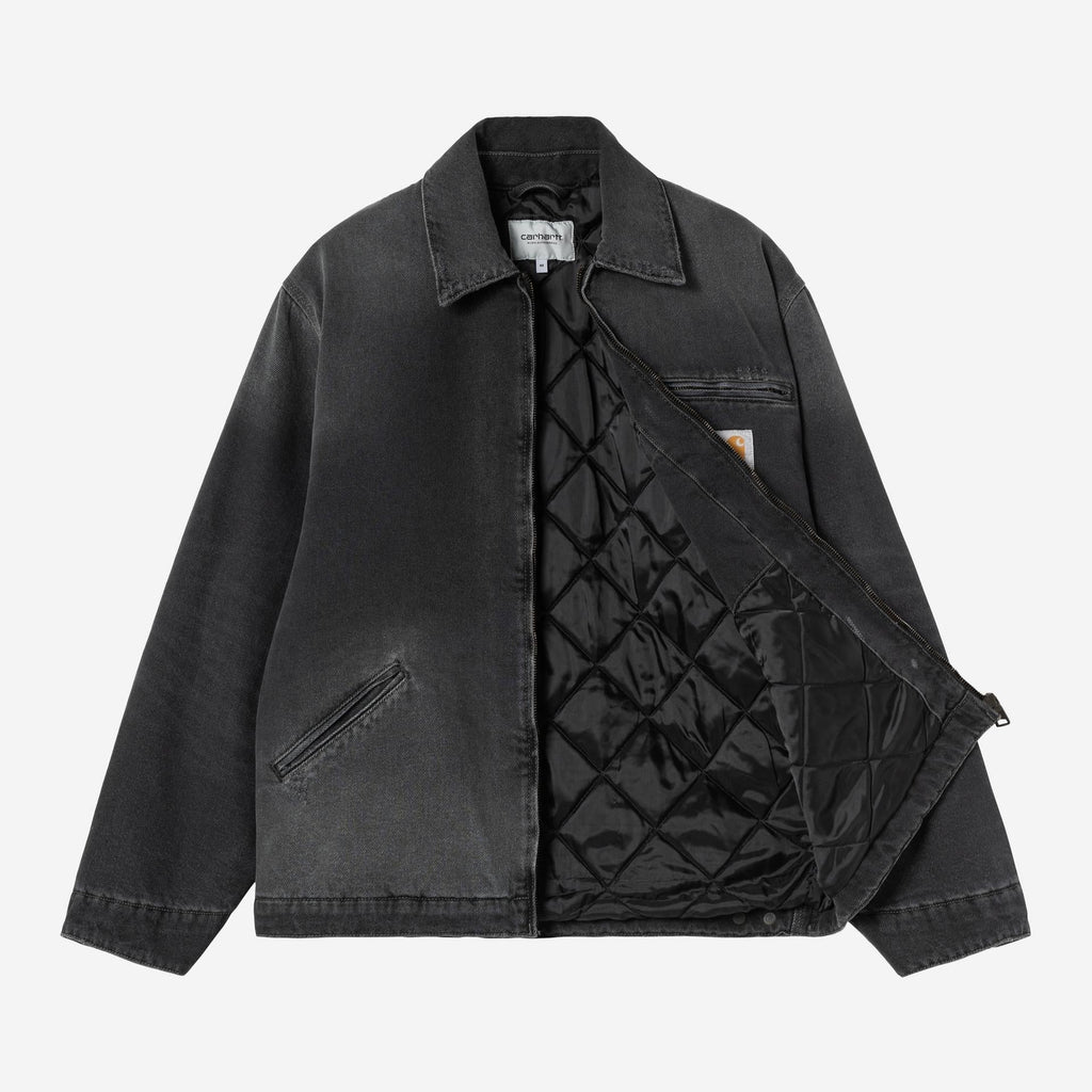 Carhartt WIP Mens OG Detroit Grind Wash Jacket | Black