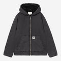 Carhartt WIP Womens Hooded Mitch Jacket | Black Dusky Canvas