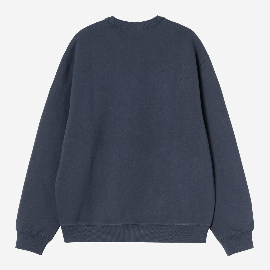 Carhartt WIP Mens Pond Corps Sweatshirt | Blue