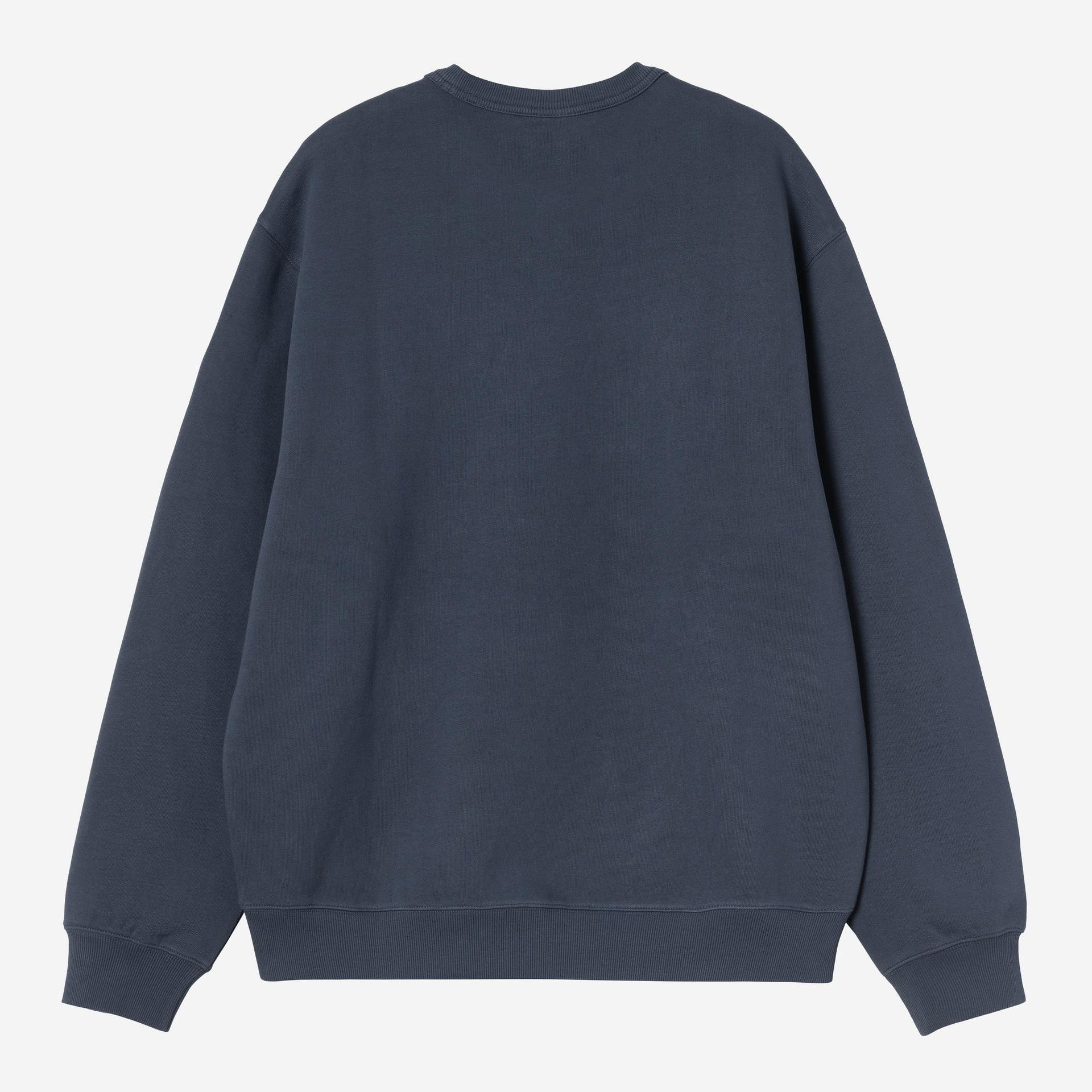 Carhartt WIP Mens Pond Corps Sweatshirt | Blue