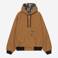 Carhartt WIP Mens OG Active 50th Anniversary Edition Canvas Jacket | Hamilton Brown / Camo Trebark