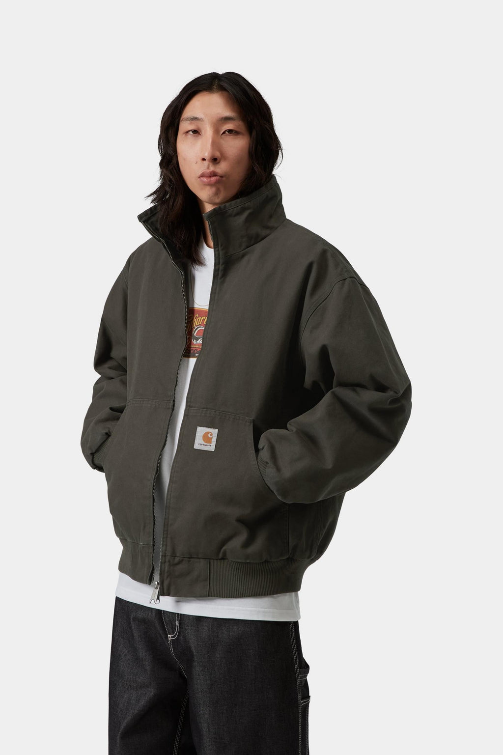 Carhartt WIP Mens Ravon Jacket | Oxide Green