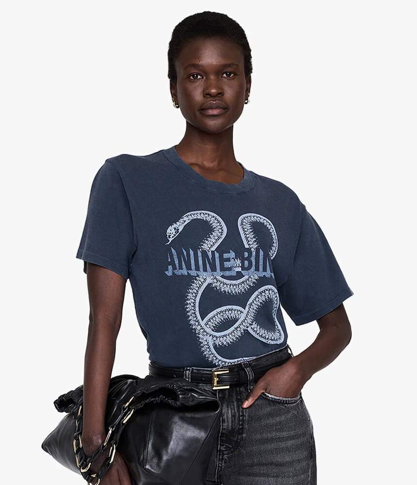 Anine Bing Lili Tee Snake
