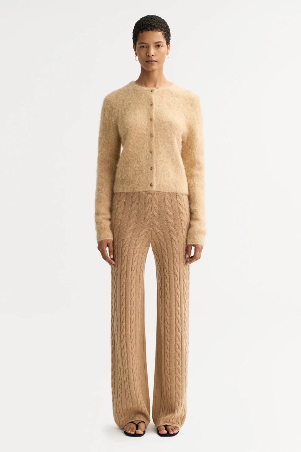 Soft Goat Alpaca Cardigan