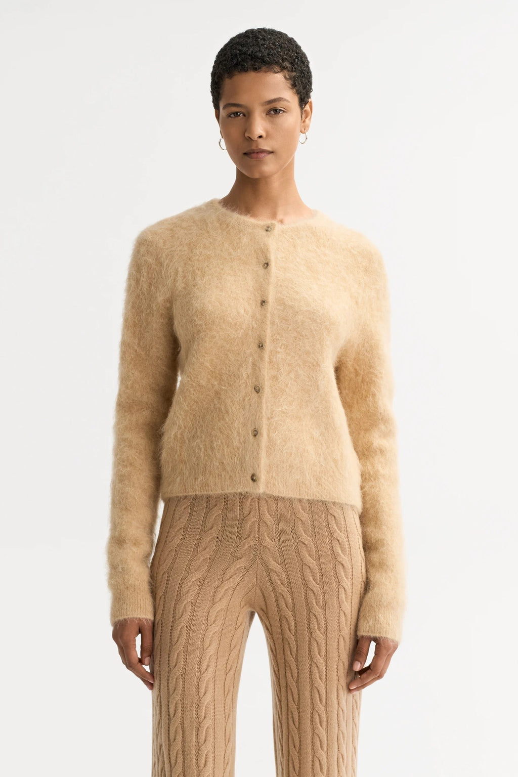 Soft Goat Alpaca Cardigan