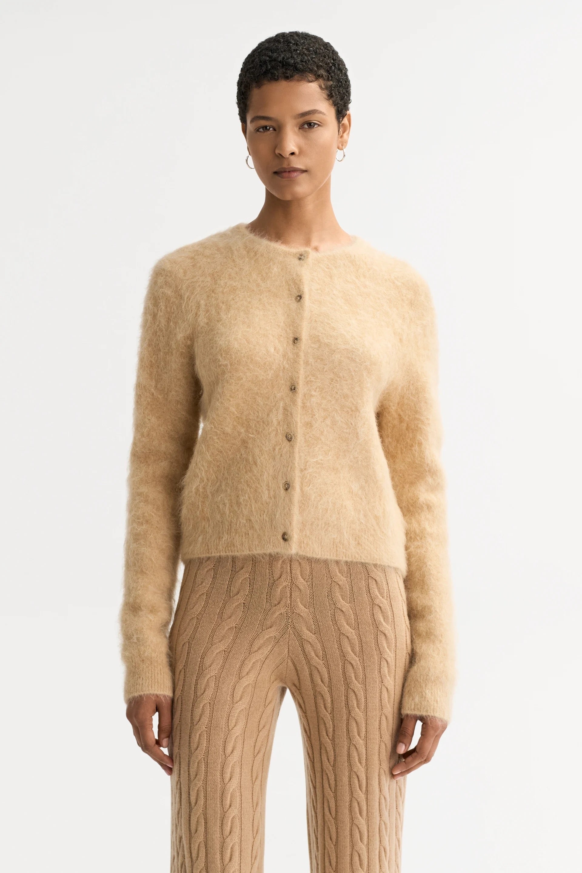 Soft Goat Alpaca Cardigan