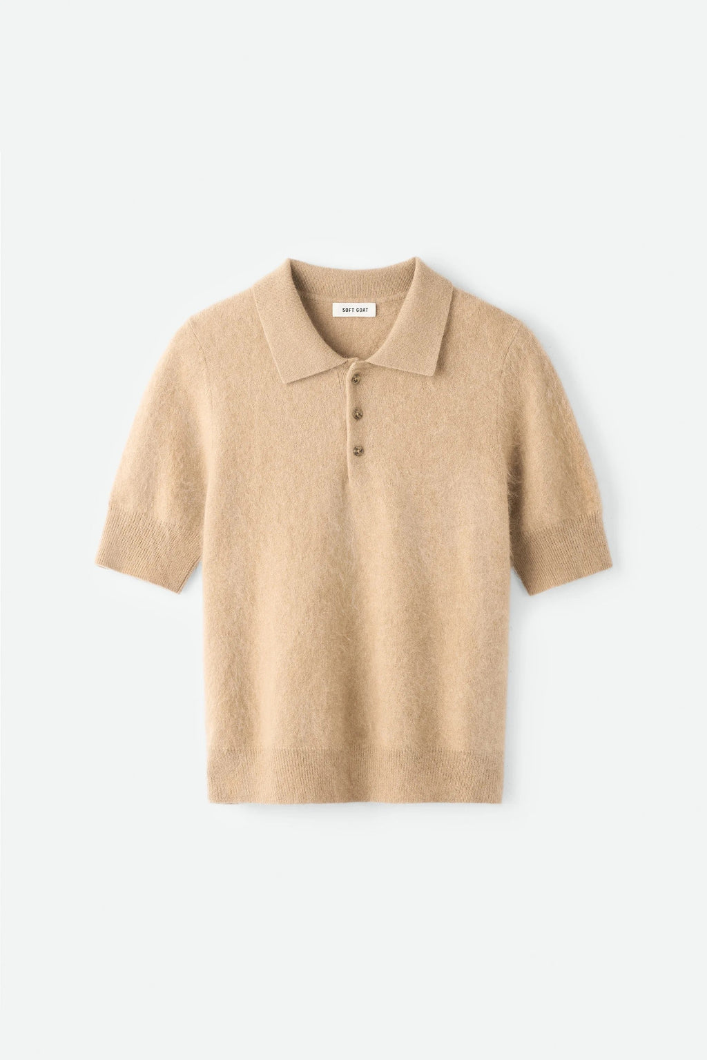 Soft Goat Brushed Pique
