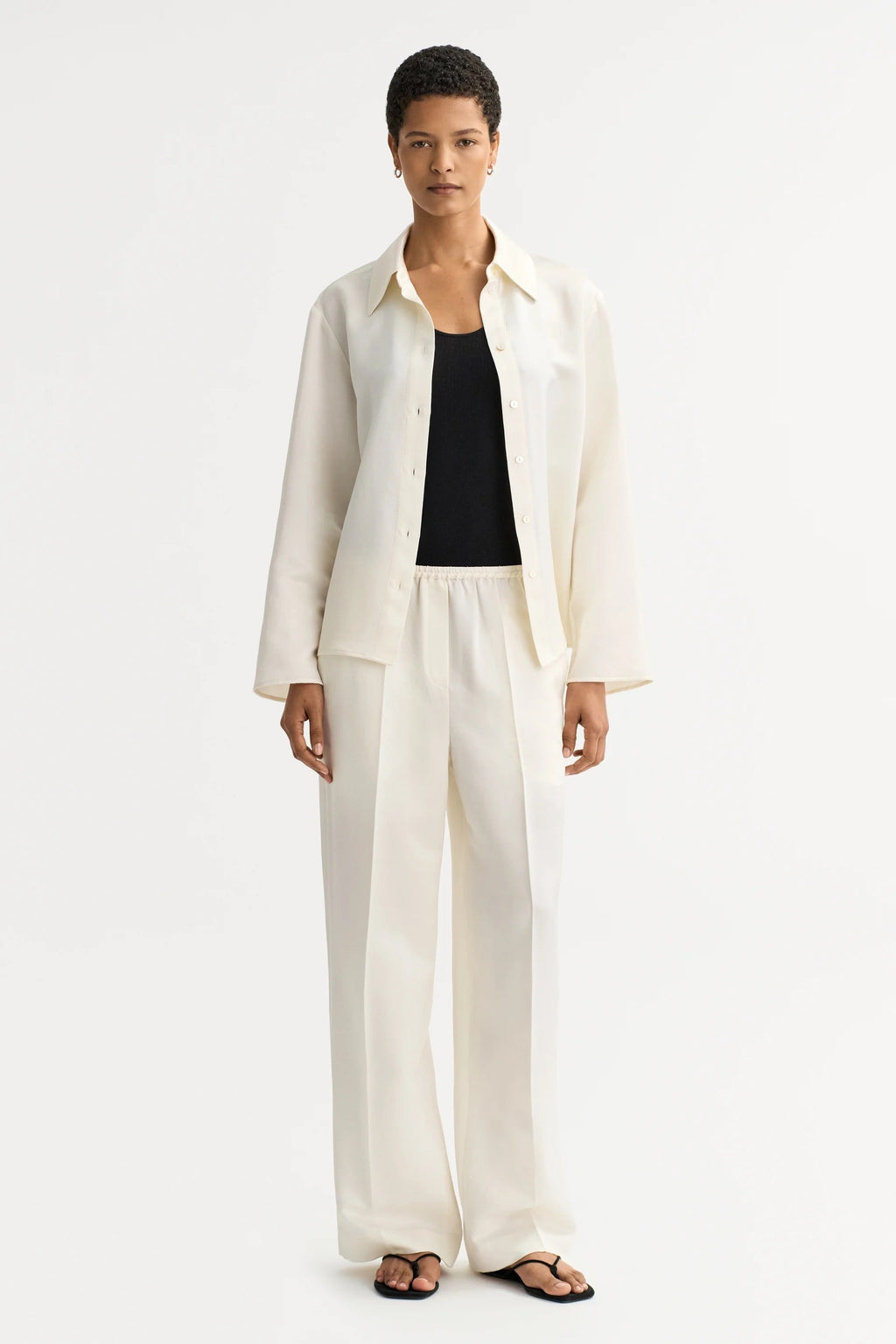 Soft Goat Silk Pants